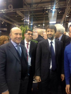 MIlano - Il ministro Franceschini alla Bit 