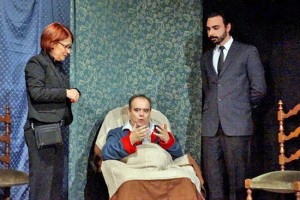 Una scena tratta dal Volpone 