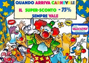 Carnevale al Mercatino dell'usato