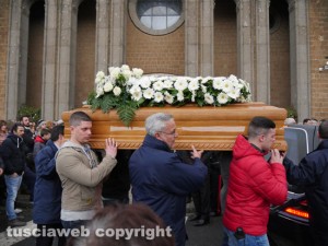Vejano - I funerali di Damiano Barberini