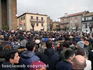 Vejano - I funerali di Damiano Barberini