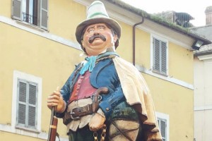 Civita Castellana - Il fantoccio del Puccio