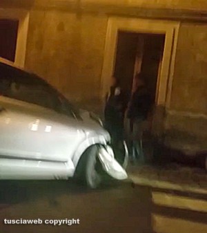 Piansano - Incidente nei pressi di via Santa Lucia