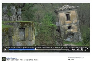 Il video di Bomarzo su Atlas Obscura