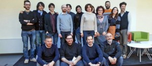 I partecipanti all'iniziativa con Melaragni e Curti