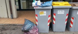 Viterbo - Il mancato ritiro dell'immondizia