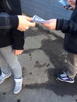 Blocco studentesco a Civita Castellana