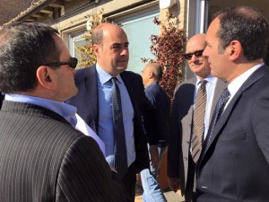 Roma - Caci e Zingaretti 