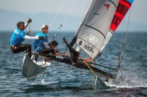 Sport - Vela - Alessandro Cesarini in azione