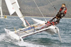 Sport - Vela - Alessandro Cesarini in azione