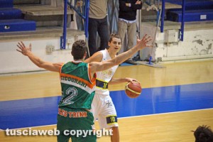 Sport - Basket - Stella Azzurra - Andrea Vigilai durante il match contro Palestrina