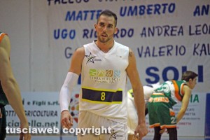 Sport - Basket - Stella Azzurra - Valerio Marsili durante il match contro Palestrina