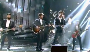 Sanremo 2016 - I Dear Jack sul palco dell'Ariston