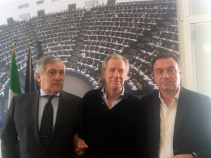 Roma - Tajani, Bertolaso e Bacocco 