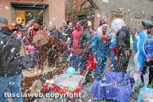 Viterbo - Carnevale - Corsa delle carriole