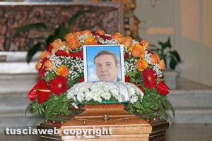 Barbarano Romano - I funerali dell'ex sindaco Giulio Lucidi
