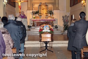 Barbarano Romano - I funerali dell'ex sindaco Giulio Lucidi