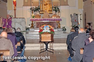 Barbarano Romano - I funerali dell'ex sindaco Giulio Lucidi