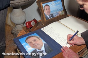 Barbarano Romano - I funerali dell'ex sindaco Giulio Lucidi