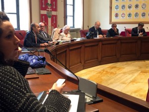 Viterbo - L'assessora Sacconi all'incontro Cotral in Provincia 