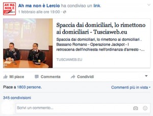 Tusciaweb su "Ah ma non è Lercio"