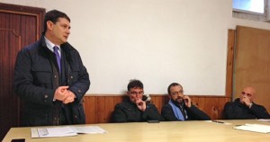 Alessandro Mazzoli all'incontro a Caprarola con Bruzziches, Egidi e Stelliferi
