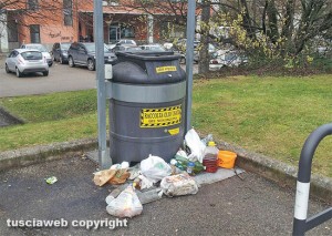 Viterbo - Ellera - Via Friuli - Raccolta oli esausti