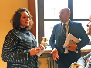 Viterbo - L'assessora Sacconi all'incontro Cotral in Provincia 