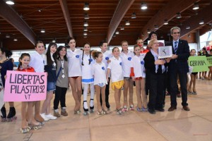 La Libertas pilastro al trofeo di Roma