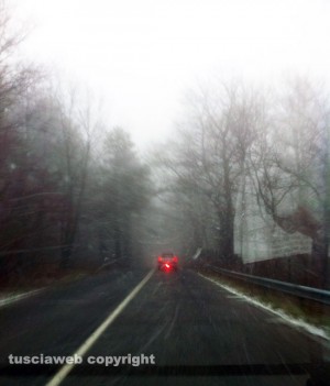 Nevica sulla Cimina