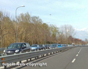 Tirreno-Adriatica, città nel caos