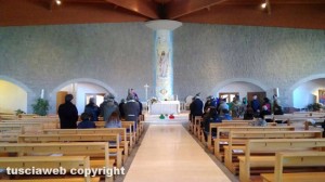 Viterbo - Il gruppo alpini festeggia il precetto pasquale