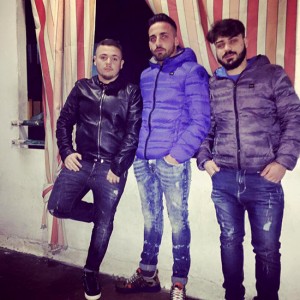 Da sinistra: Gaetano Formicola, Gaetano Nunziato e Giovanni Tabasco