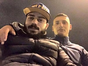 Le foto su Facebook di Vincenzo Amendola con Giovanni Tabasco, uno dei suoi presunti assassini