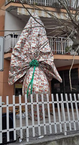 Castiglione in Teverina - L'uovo di pasqua gigante