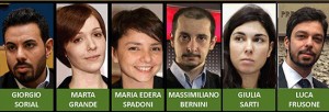 A cena con i parlamentari del Movimento 5 Stelle