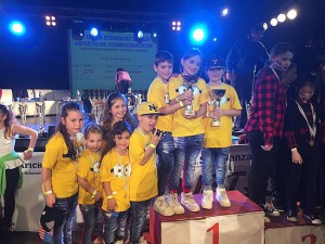 Gli atleti di Danza Fatamorgana