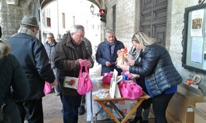 Iniziativa "Una colomba per un sorriso" a Narni