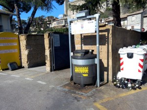 Bolsena - I rifiuti abbandonati nel centro 