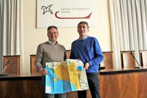 L'incontro alla Camera di Commercio tra Merlani e Peroni 