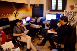 Tarquinia - Studenti del "Cardarelli" e SkyLab studios