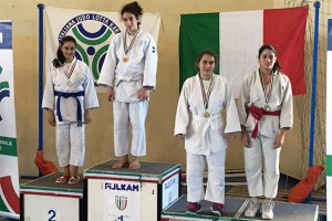 Sport - Judo - La premiazione di Sara Corbo