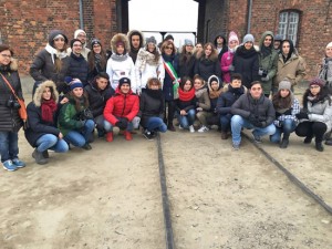 Gli studenti degli istituti superiori di Civita Castellana ad Auschwitz