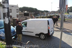 Viterbo - Lo spot Renault in via Valle Piatta