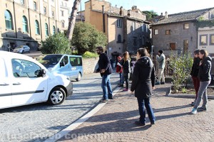 Viterbo - Lo spot Renault in via Valle Piatta
