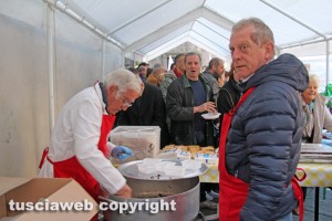 Viterbo - La colazione di Pasqua a Pianoscarano
