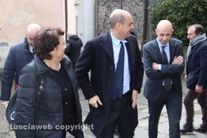 Viterbo - Zingaretti col prefetto Piermatti 