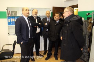 Viterbo - Zingaretti all'Unitus 