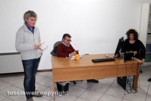 Viterbo - La riunione del gruppo Pd nella sede di via Polidori