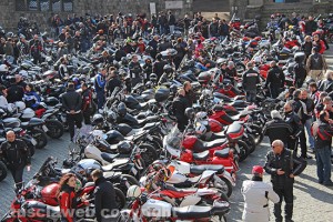 Viterbo - La benedizione delle moto